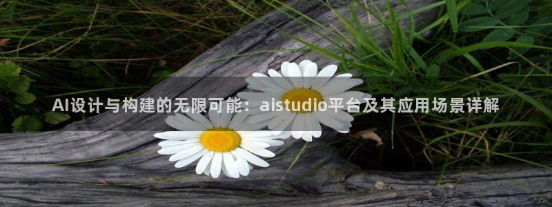 AI设计与构建的无限可能：aistudio平台及其应用场景详解