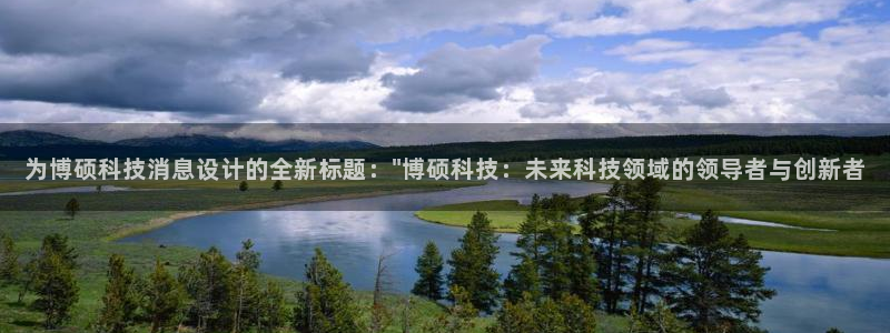 为博硕科技消息设计的全新标题：\