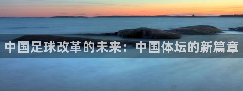 中国足球改革的未来：中国体坛的新篇章